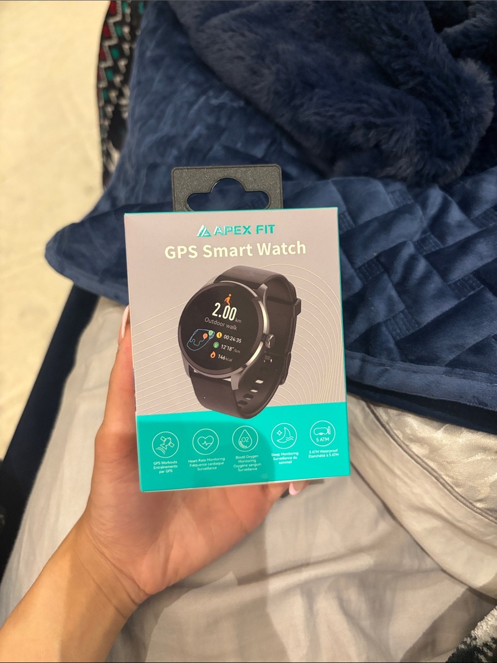 GPS Smart Watch - Black